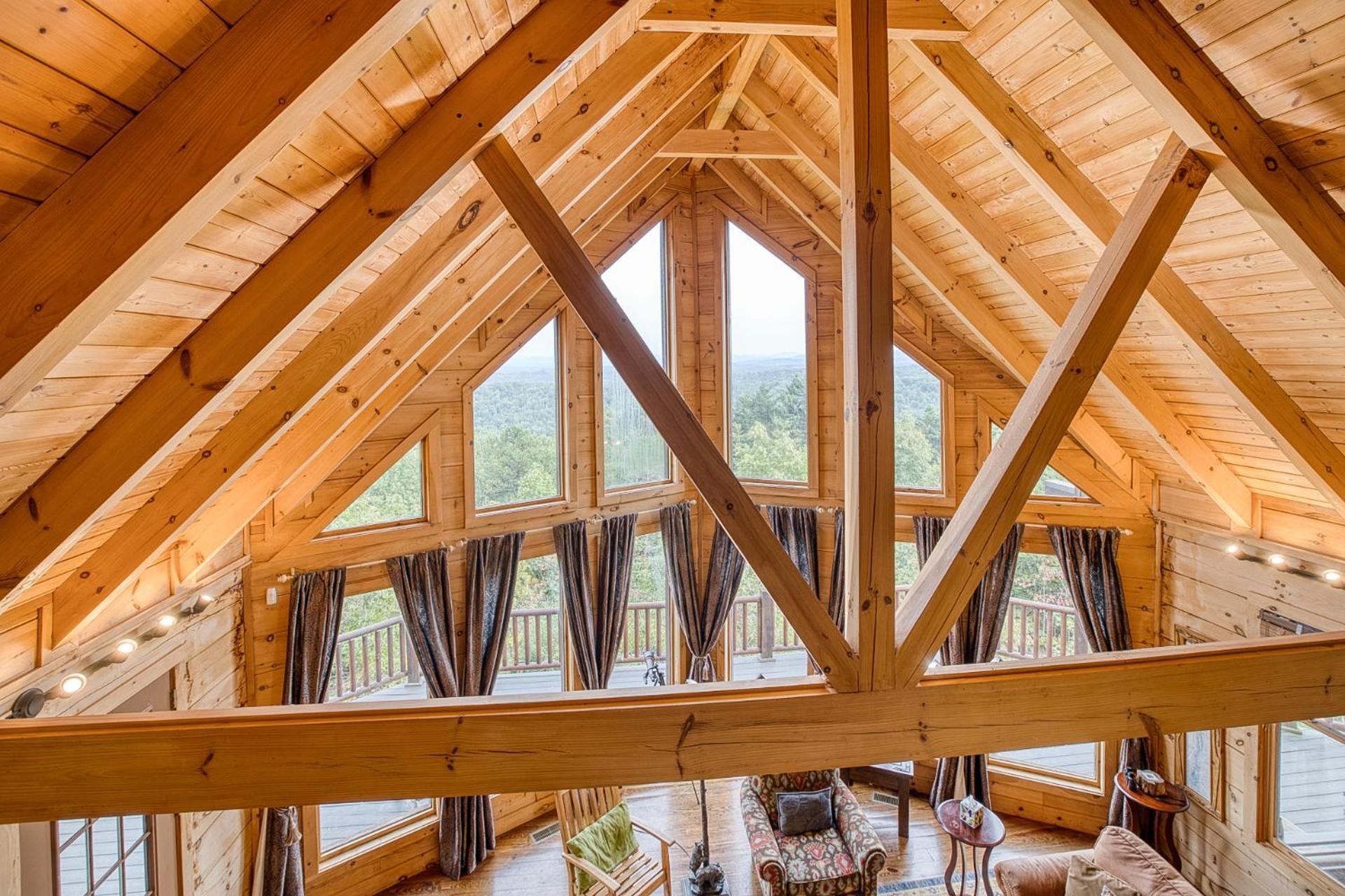 Sky High Lodge By Bk Stays. Large Cabin. Amazing Views. Game Room. Jacuzzi. Six Bedrooms. Sleeps 12 Blue Ridge Buitenkant foto