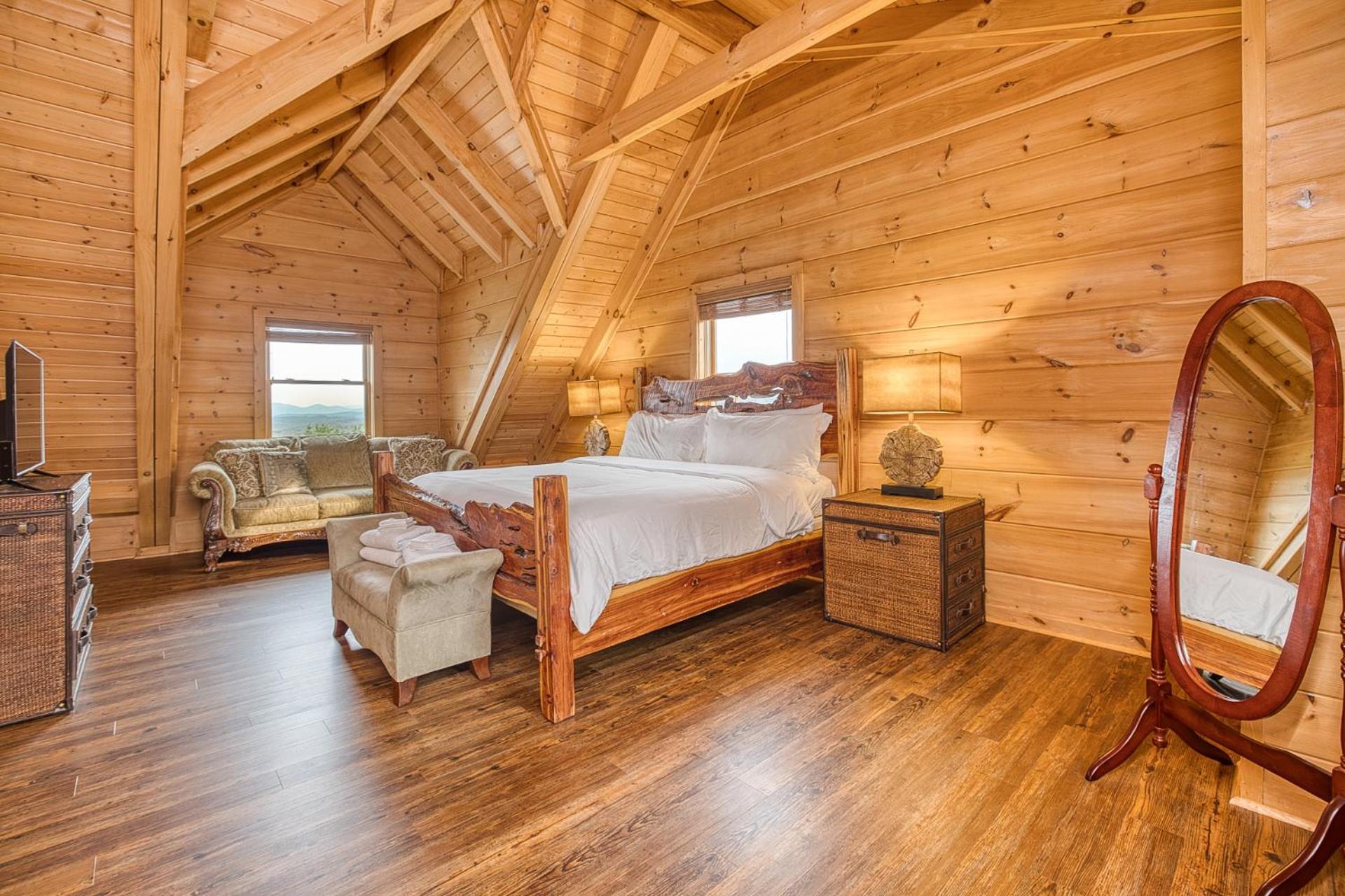 Sky High Lodge By Bk Stays. Large Cabin. Amazing Views. Game Room. Jacuzzi. Six Bedrooms. Sleeps 12 Blue Ridge Buitenkant foto