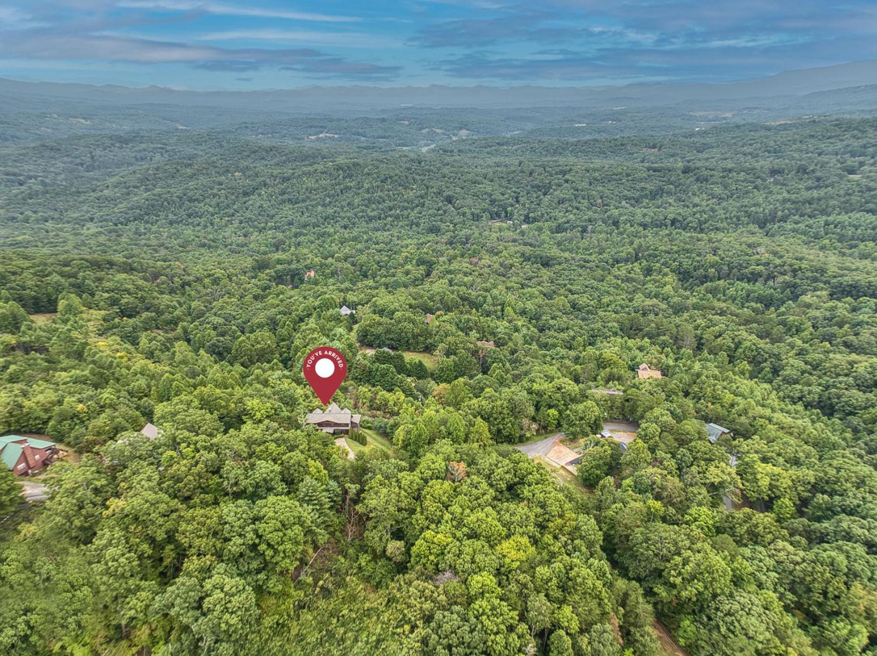 Sky High Lodge By Bk Stays. Large Cabin. Amazing Views. Game Room. Jacuzzi. Six Bedrooms. Sleeps 12 Blue Ridge Buitenkant foto
